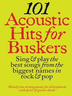 cover image of 101 Acoustic Hits For Buskers